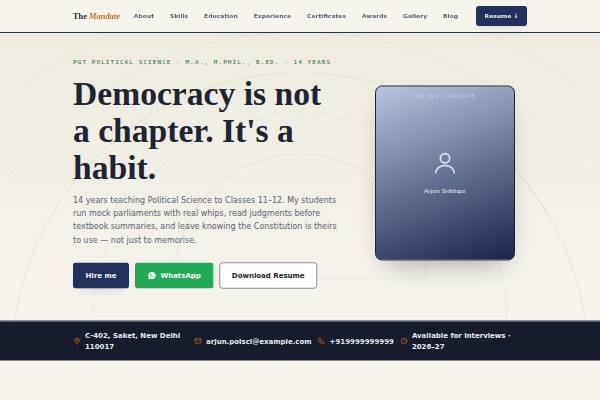 Polity preview